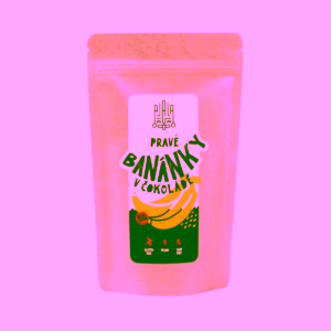 Ajala Pravé banánky ve 100% čokoládě Ekvádor