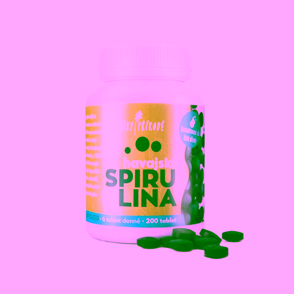 Díky přírodě Havajská spirulina v tabletách ZLEVNĚNO