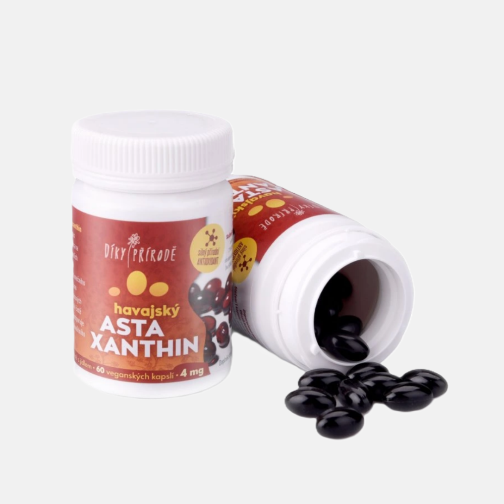 Díky přírodě Havajský astaxanthin Vegan 4 mg