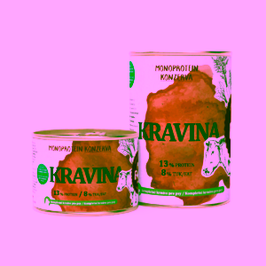 Pet Farm Family Kravina konzerva pro psy 180 g DMT 2.4.2026 ZLEVNĚNO