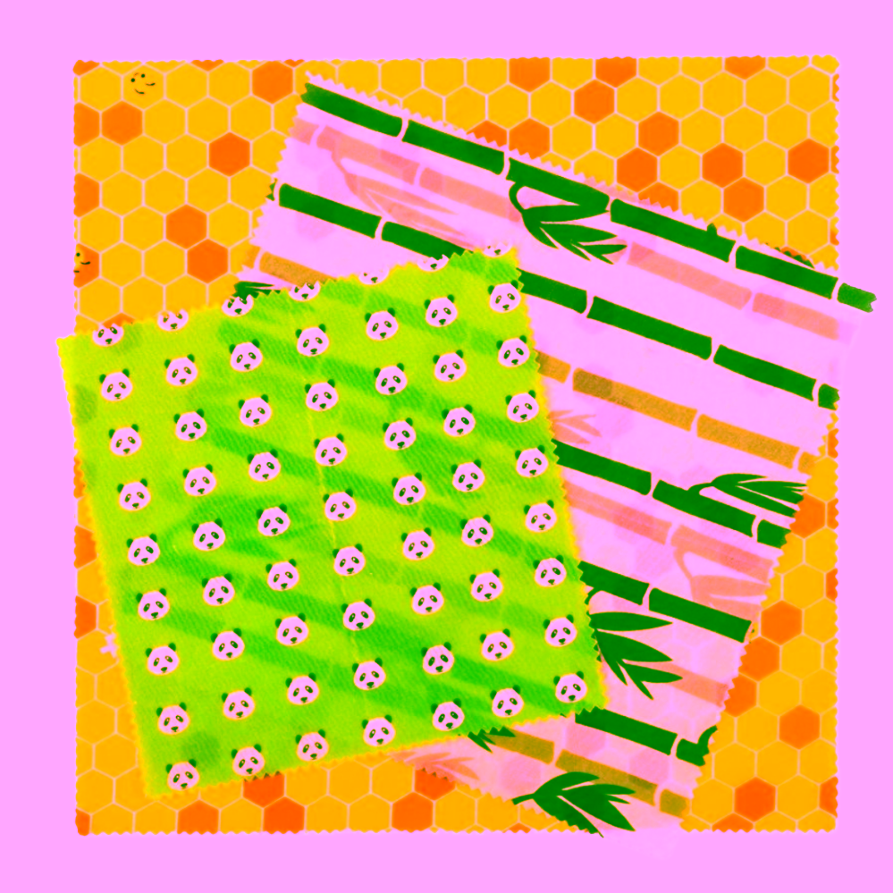 Pandoo Opakovaně použitelný obal se včelím voskem