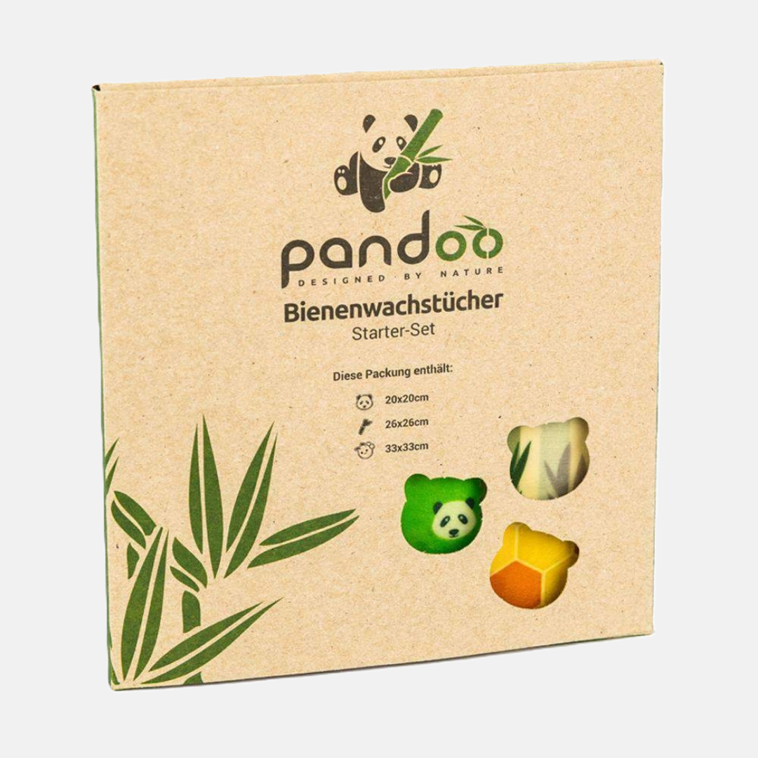 Pandoo Opakovaně použitelný obal se včelím voskem