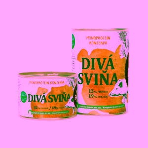 Pet Farm Family Divá sviňa konzerva pro psy