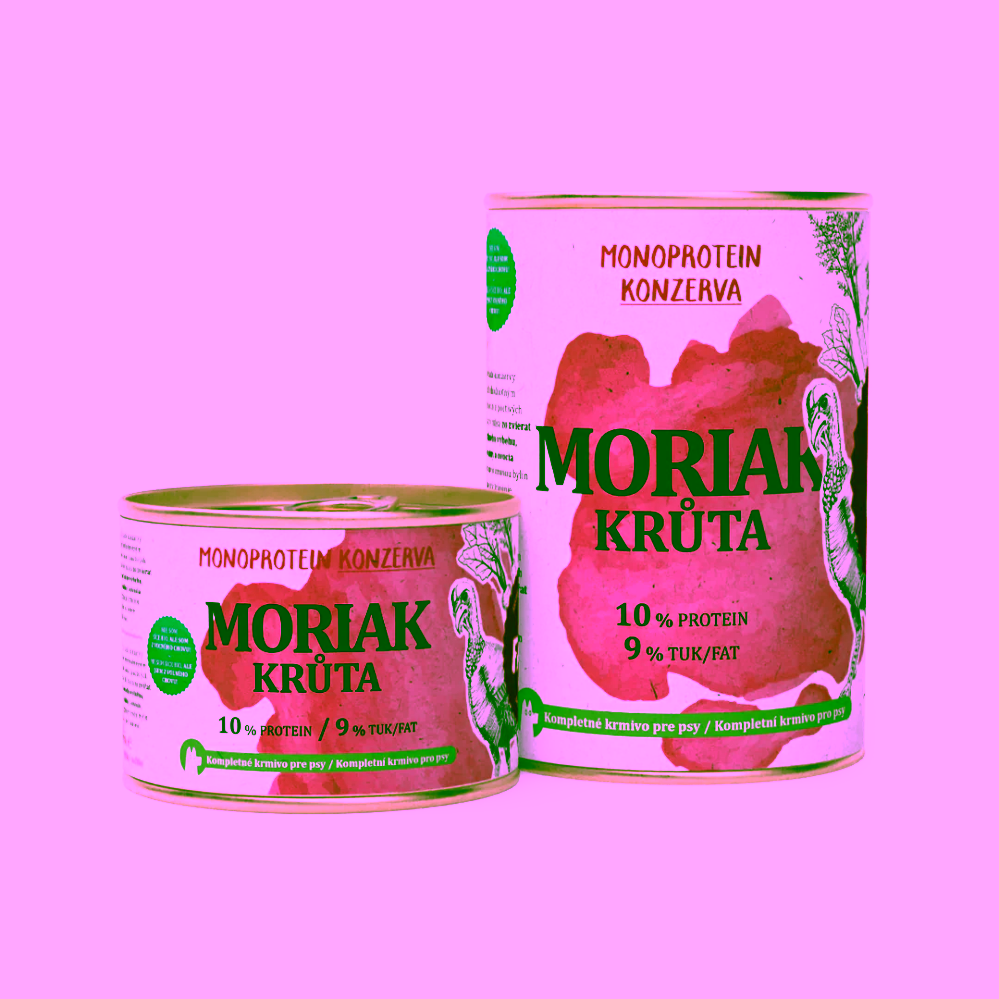 Pet Farm Family Moriak krůta konzerva pro psy