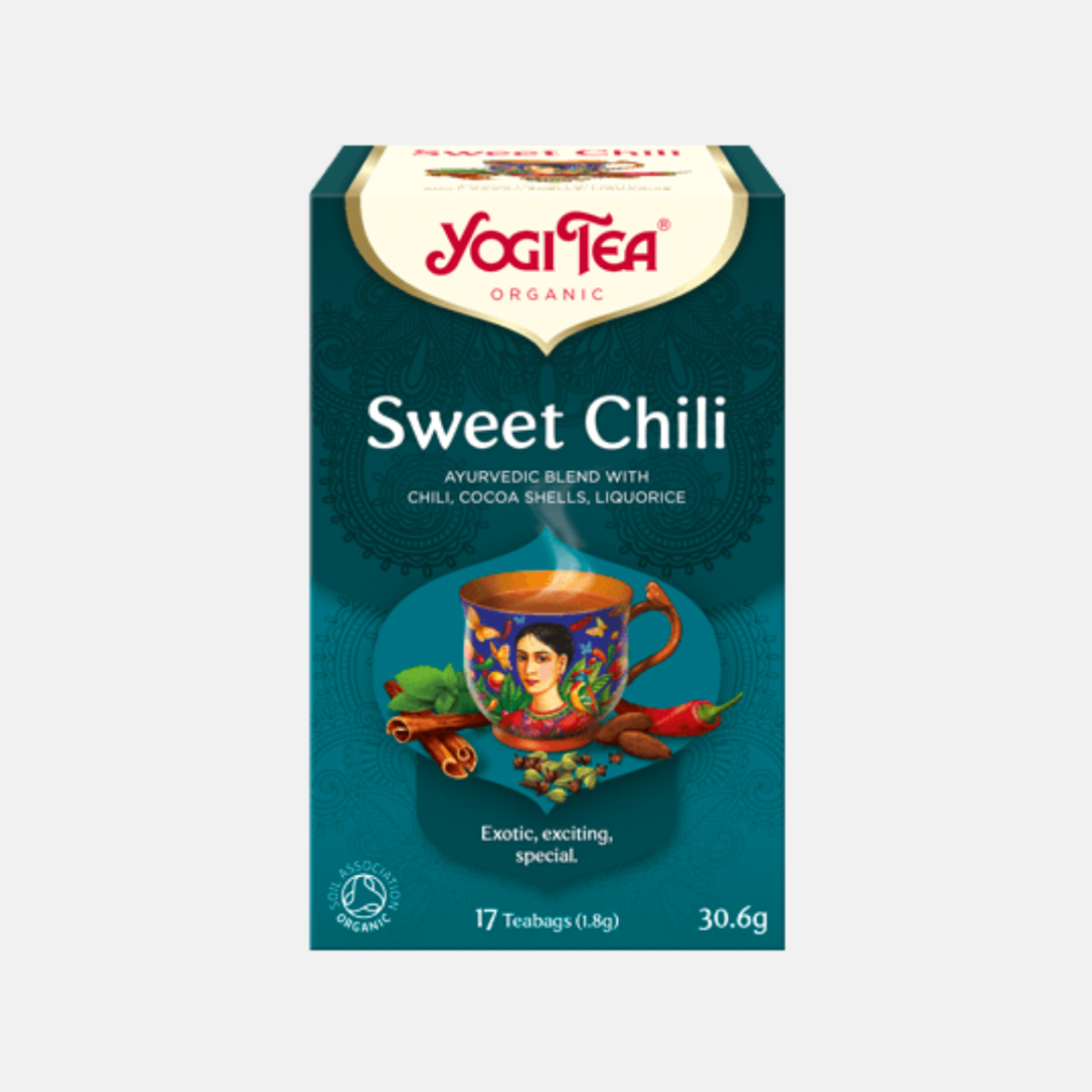 Yogi Tea Bio Sladké chili čaj