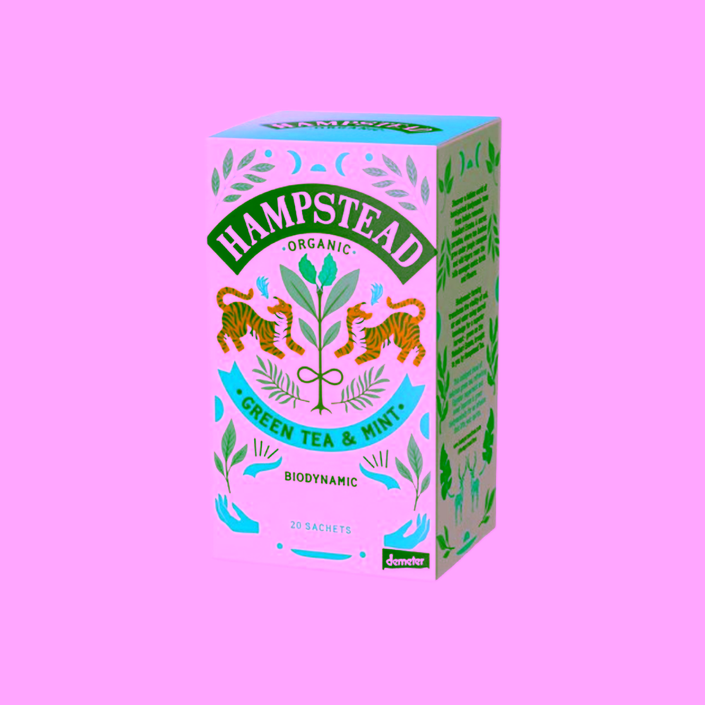Hampstead Tea London Dárkový balíček výběru BIO zelených čajů