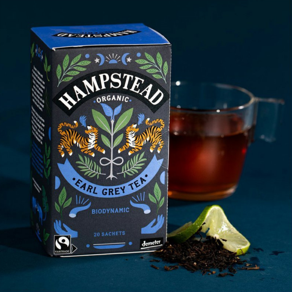 Hampstead Tea London Dárkový balíček výběru BIO černých čajů