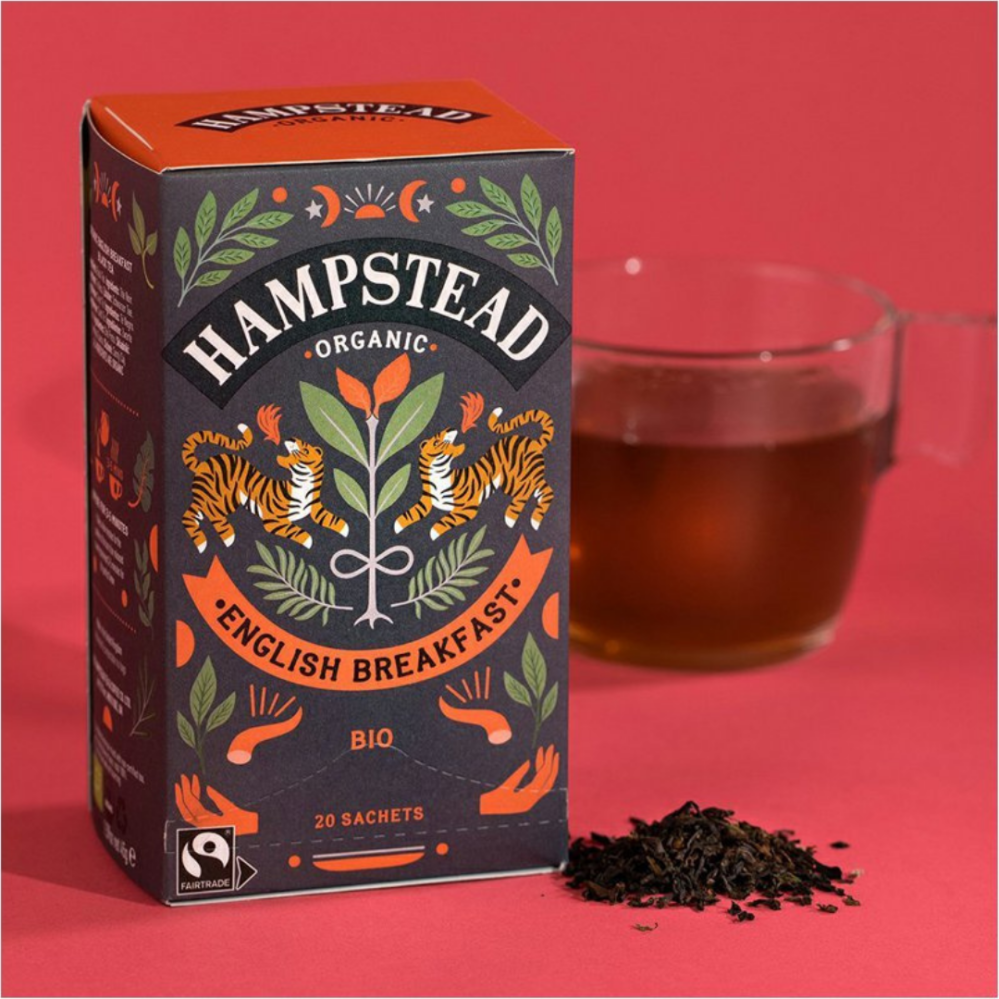 Hampstead Tea London Dárkový balíček výběru BIO černých čajů