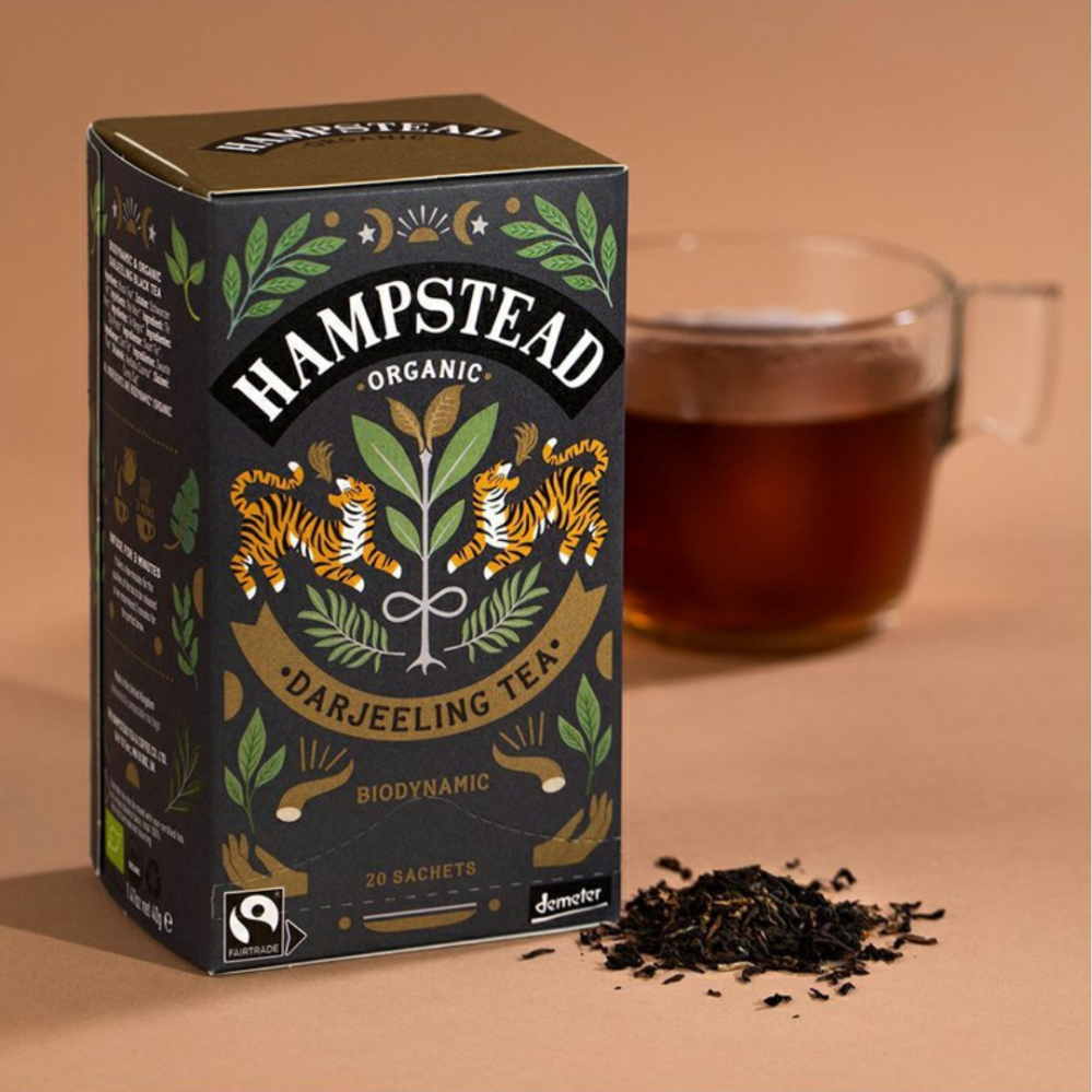 Hampstead Tea London Dárkový balíček výběru BIO černých čajů