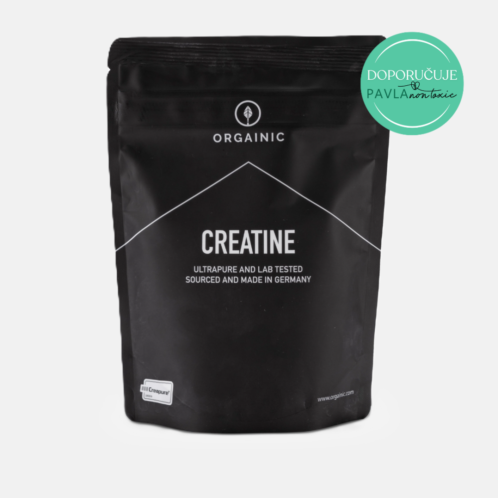 Orgainic Creapure Creatine mikronizovaný kreatin monohydrát