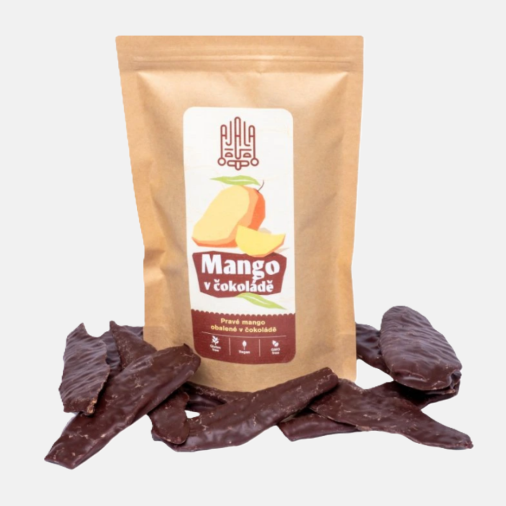 Ajala Pravé mango z Thajska ve 100% čokoládě Ekvádor