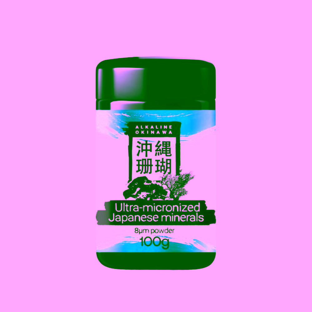 Alkaline Okinawa Ultra-mikronizované japonské minerály