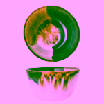 Bloomingville Jules miska z kameniny Blue 750 ml