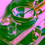 Bloomingville Jules miska z kameniny Blue 750 ml