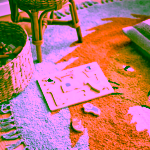 Bloomingville Mini Leroy koberec se lvem z bavlny