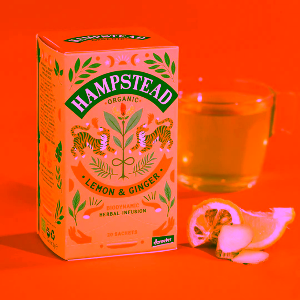 Hampstead Tea London Dárkový balíček výběru BIO bylinných čajů
