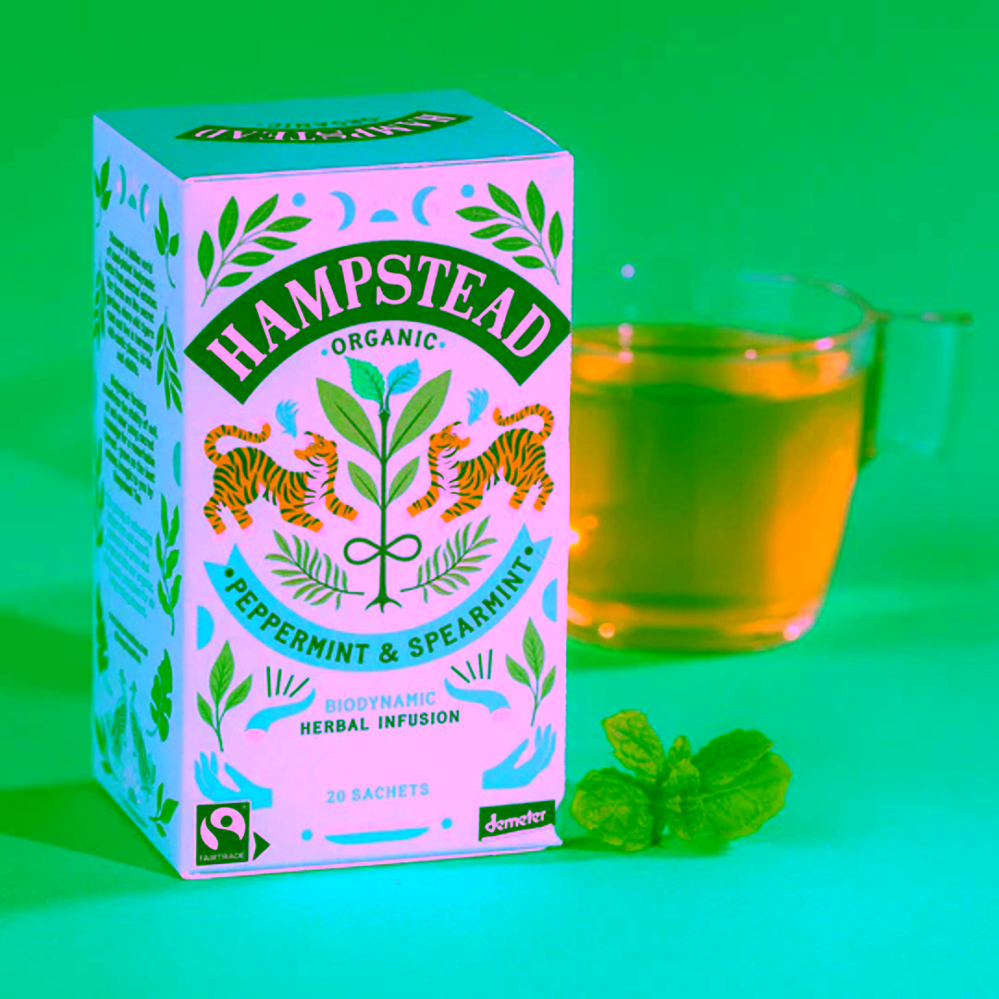 Hampstead Tea London Dárkový balíček výběru BIO bylinných čajů