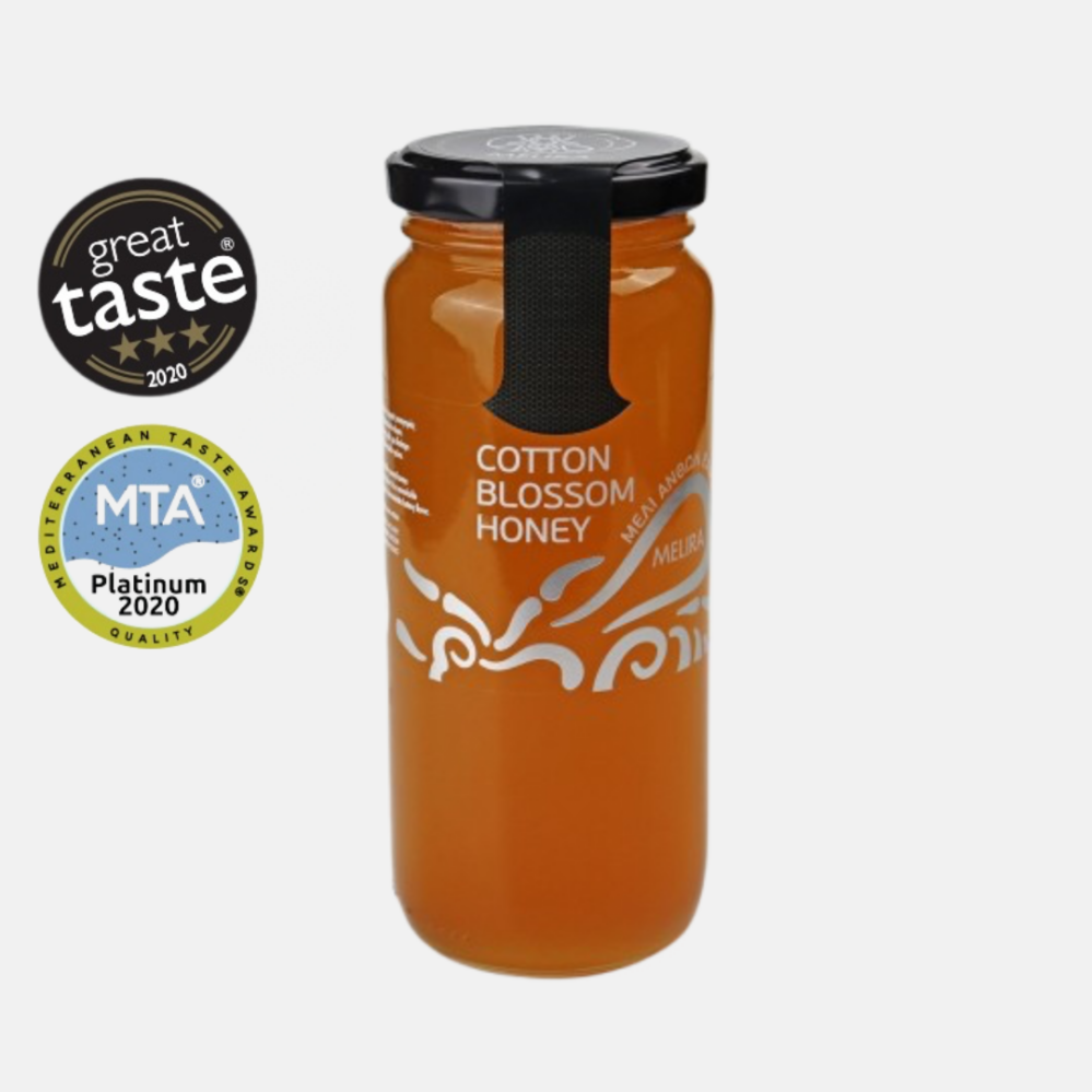 Melira Cotton Blossom Honey - řecký bavlníkový med 550 g