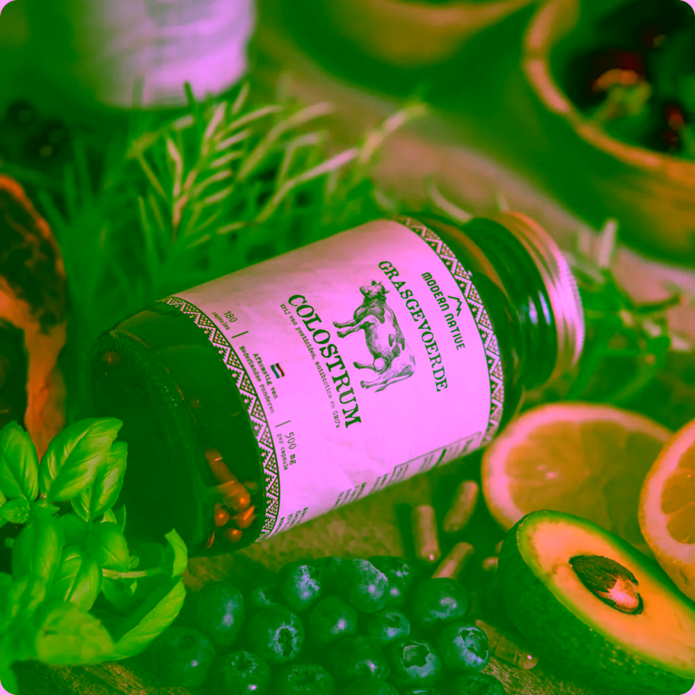 Modern Native Kolostrum z pastvených krav