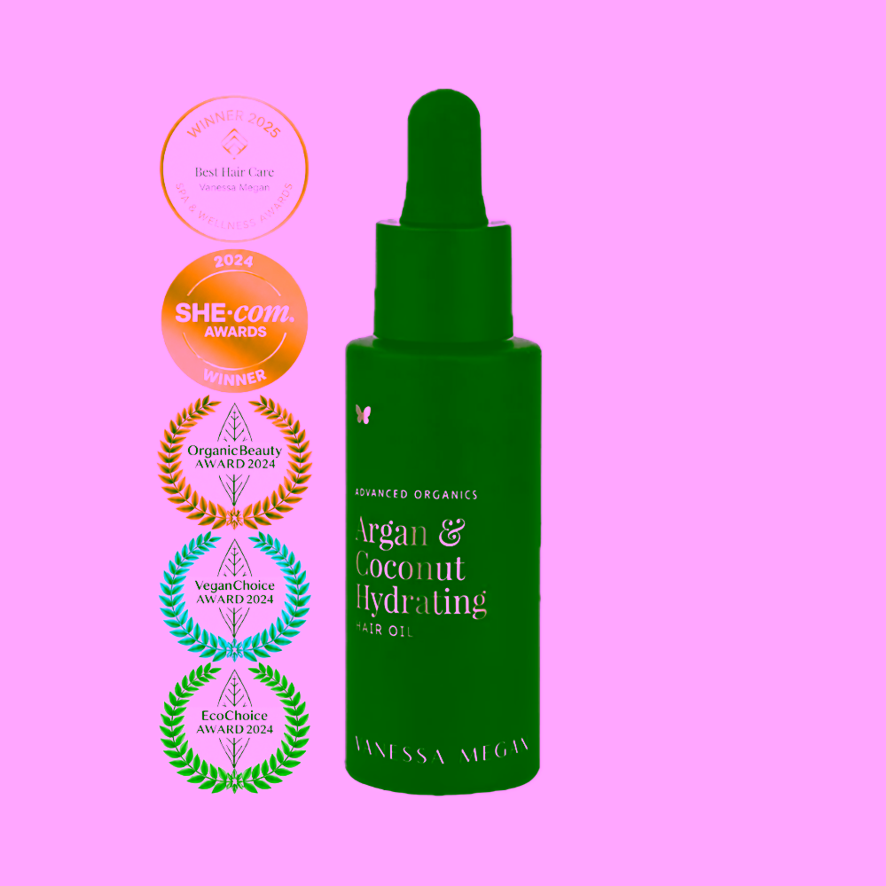 Vanessa Megan Posilující vlasový olej Argan & Coconut Hydrating Hair Oil
