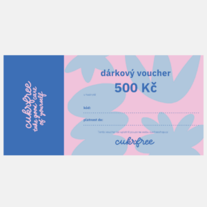 Dárkový voucher cukrfree e-mailem