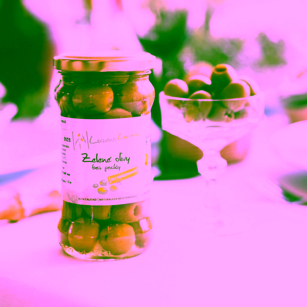 Lozano Červenka Zelené olivy bez pecky