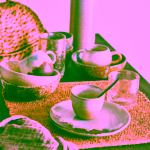 Bloomingville Bubbles sklenička 255 ml