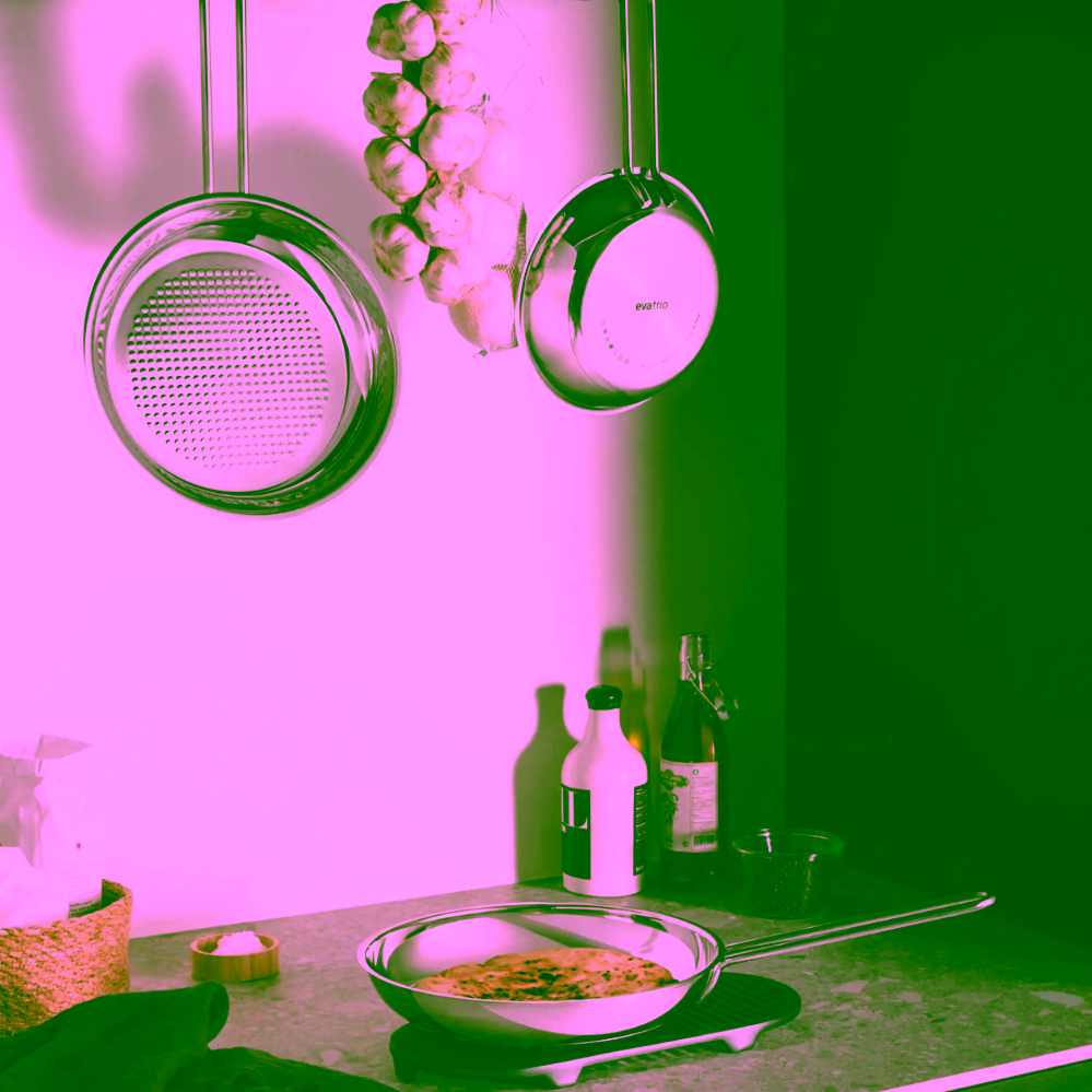 Eva Solo Honeycomb pánev z nerezové oceli 24 cm