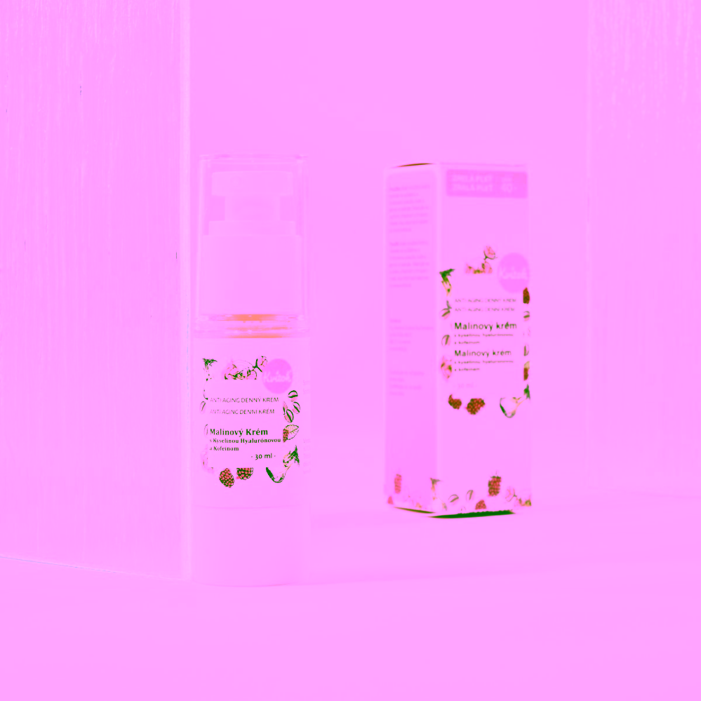 Kvitok Malinový krém pro zralou pleť denní 40+