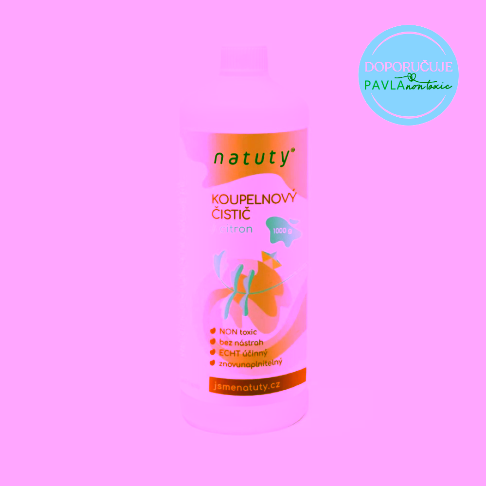 Natuty Koupelnový čistič s vůní citronu
