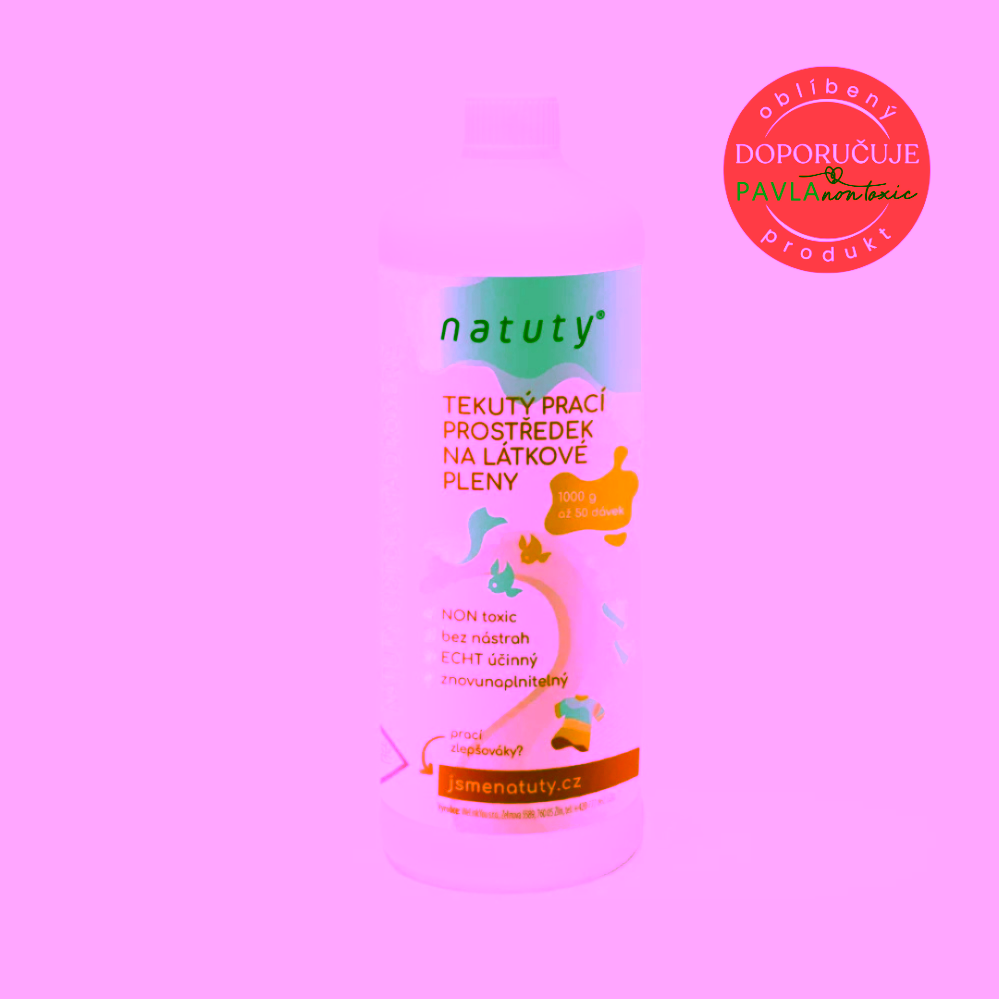 Natuty Tekutý prací prostředek na látkové pleny