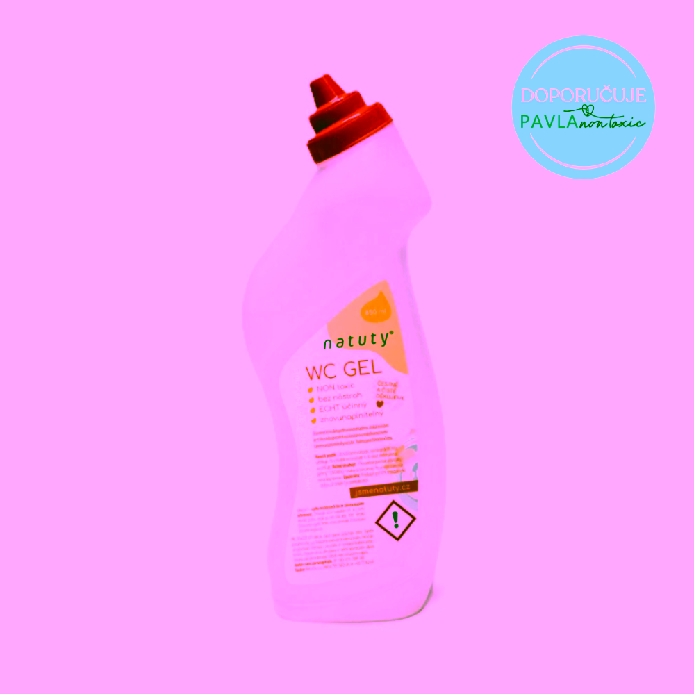 Natuty WC gel s vůní citronu