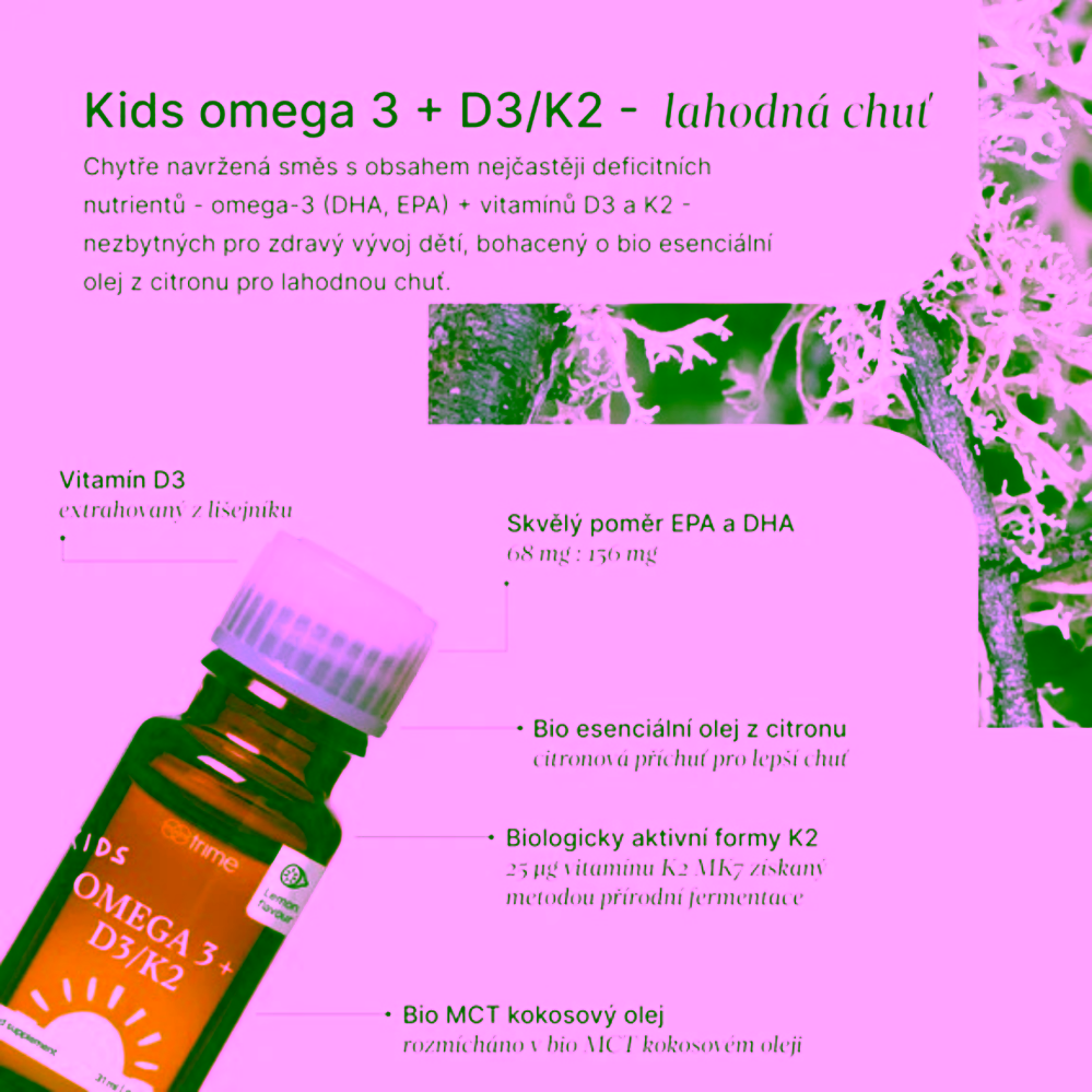 Trime Kids Omega 3 + D3/K2