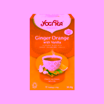 Yogi Tea Bio Zázvor s pomerančem a vanilkou