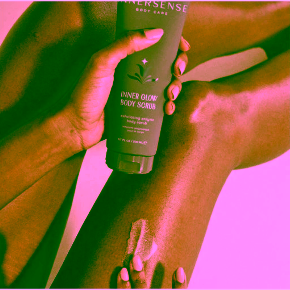 Innersense Inner Glow Body Scrub Enzymatický tělový peeling