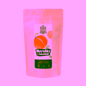 Ajala Jumbo meruňky ve 100% čokoládě Ekvádor