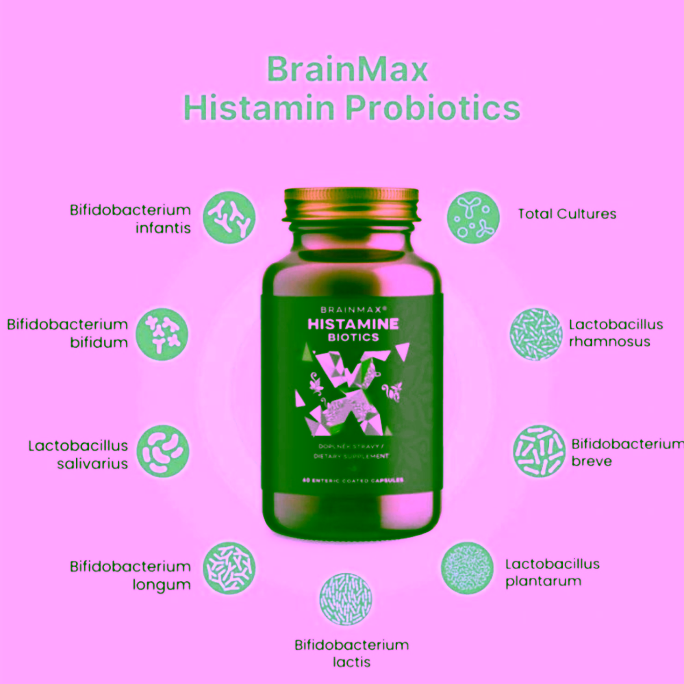 BrainMax Histamine Biotics Histamin Probiotika