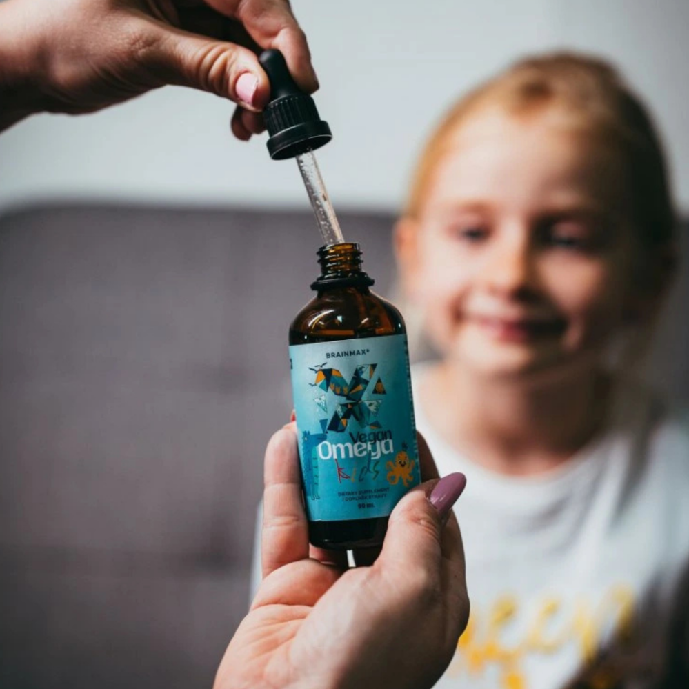 BrainMax Vegan Omega kids Omega-3 pro děti