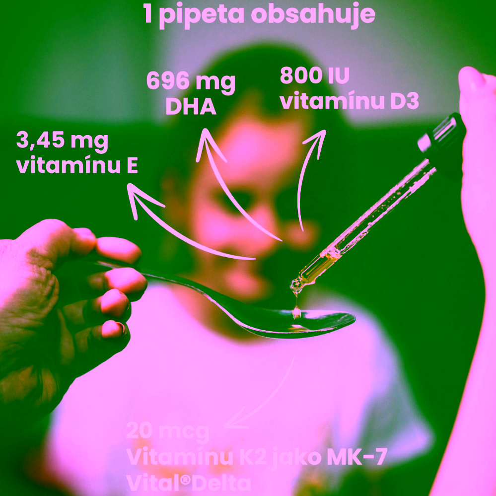 BrainMax Vegan Omega kids Omega-3 pro děti s citronovou příchutí