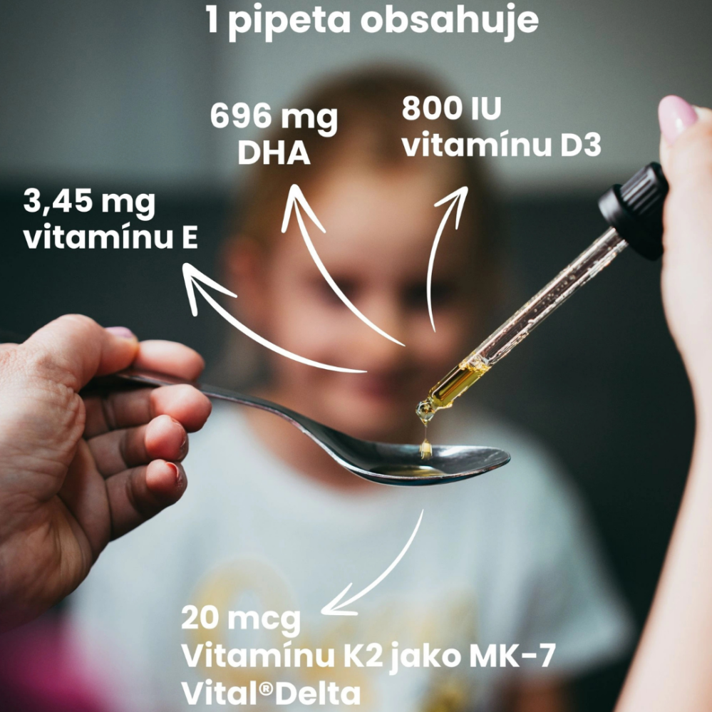 BrainMax Vegan Omega kids Omega-3 pro děti
