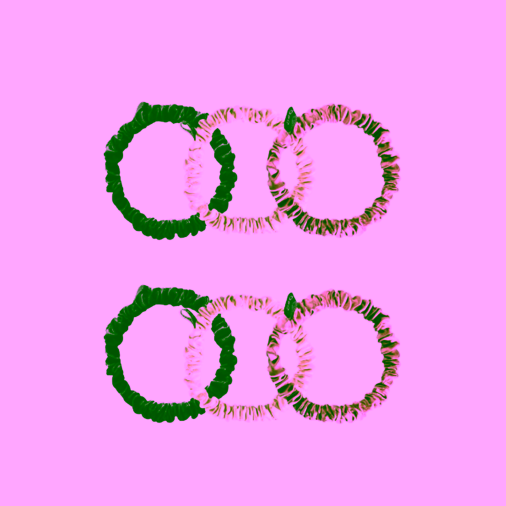 Drowsy Sada hedvábných gumiček