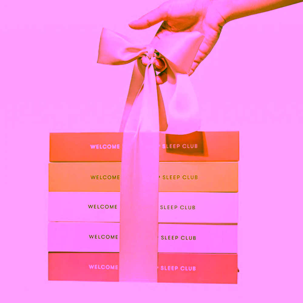 Drowsy Výhodný set Hedvábná gumička a maska na spaní