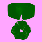 Drowsy Výhodný set Hedvábná gumička a maska na spaní