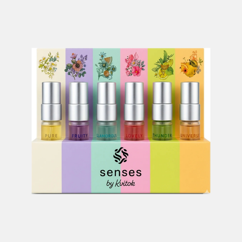 Kvitok Vzorkový set parfémů Senses