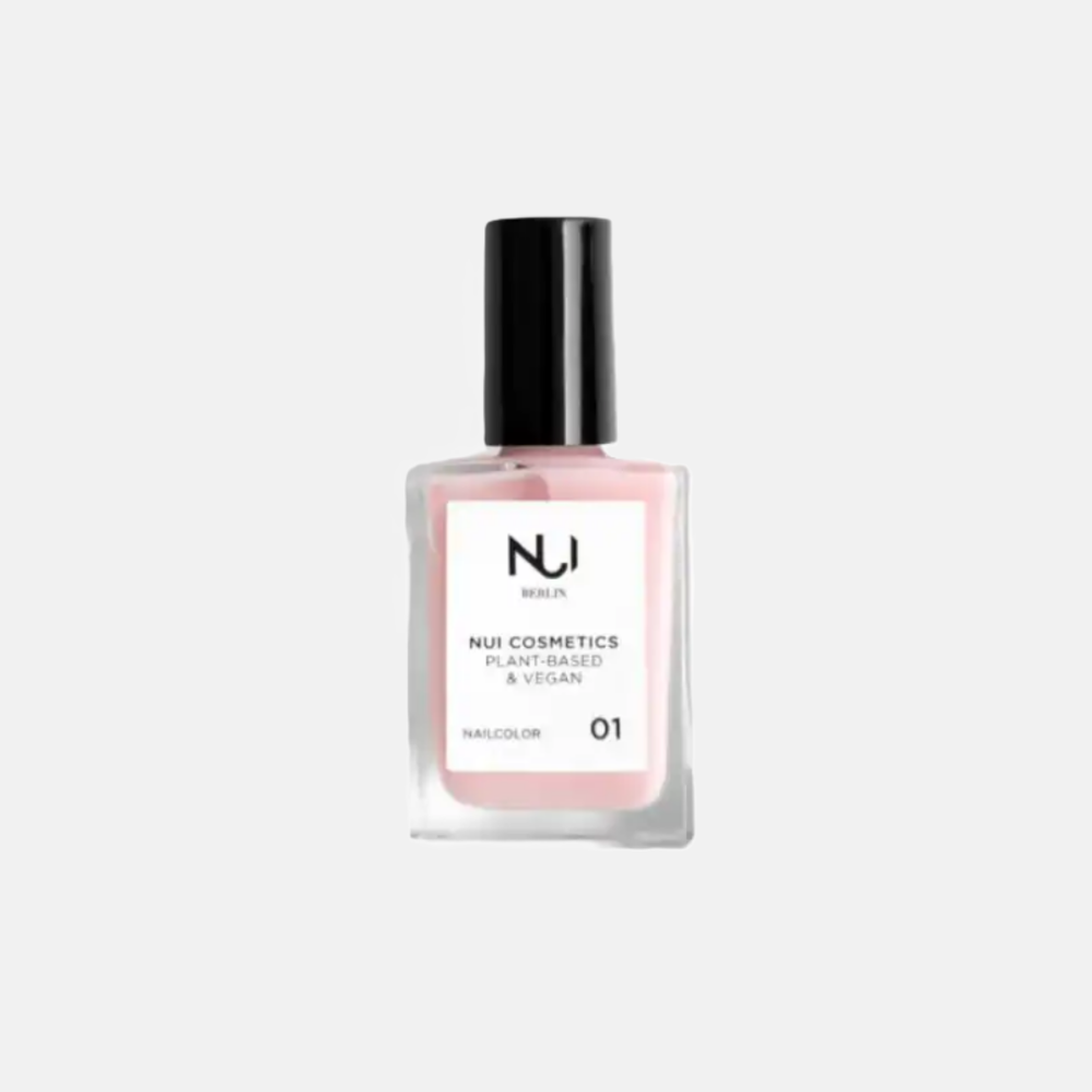 Nui Cosmetics Přírodní lak na nehty 01 Rosé