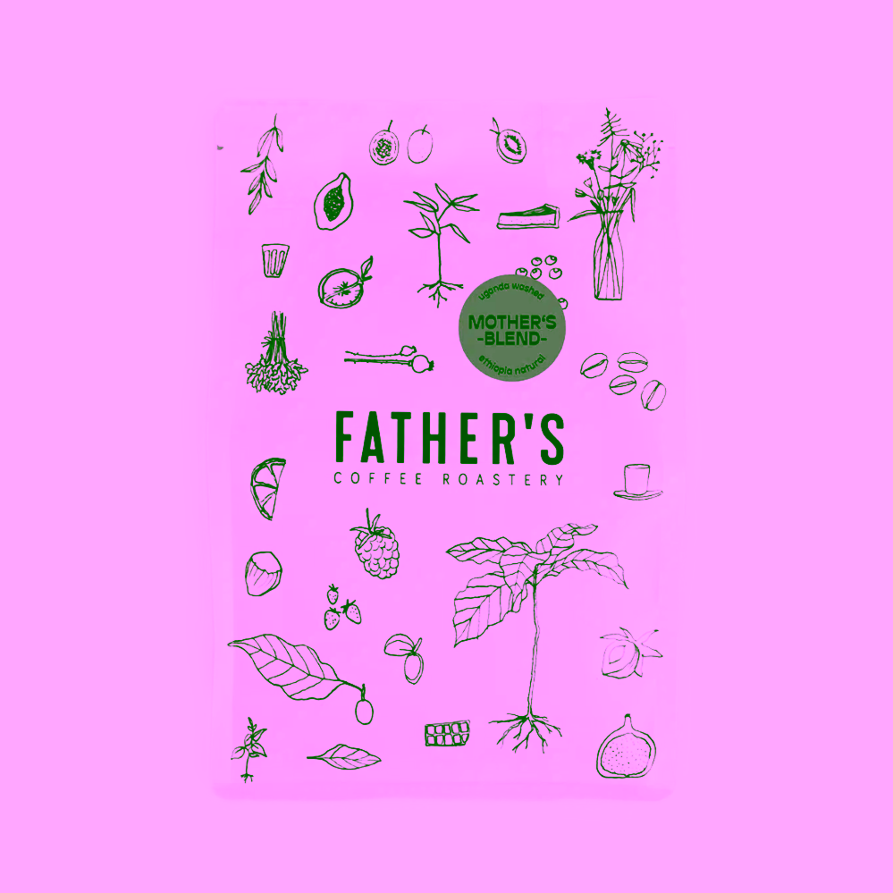 Father's Coffee Mother’s Blend na espresso Etiopie Uganda
