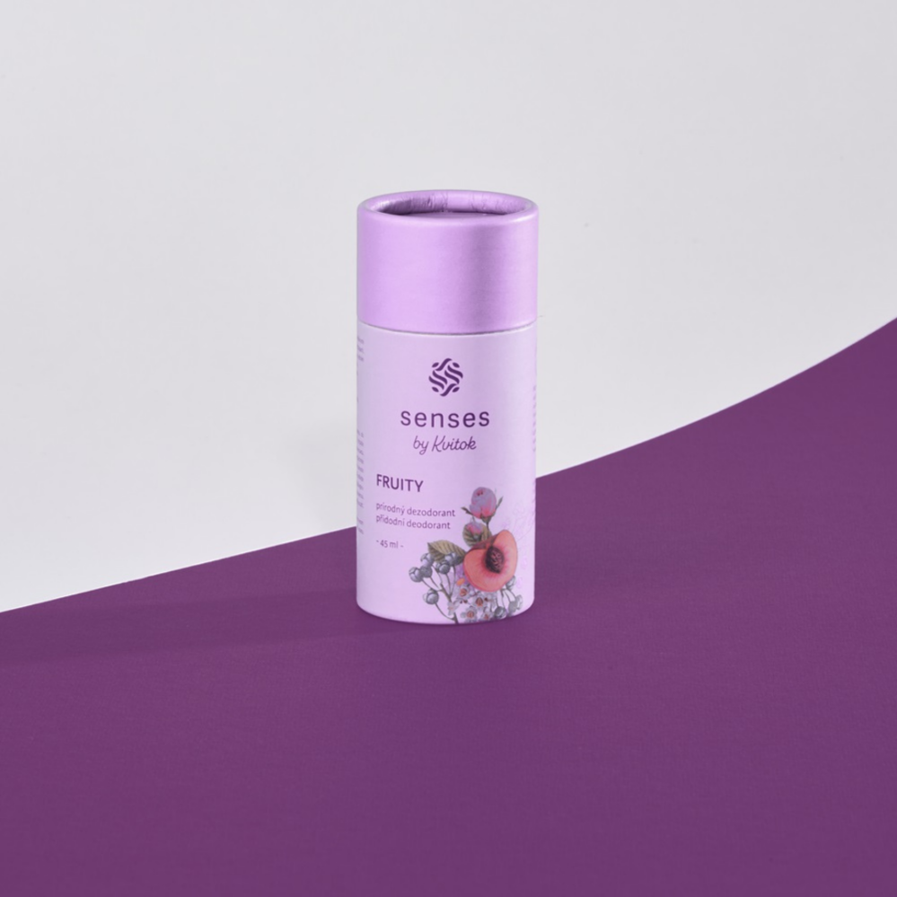 Kvitok Senses tuhý deodorant Fruity