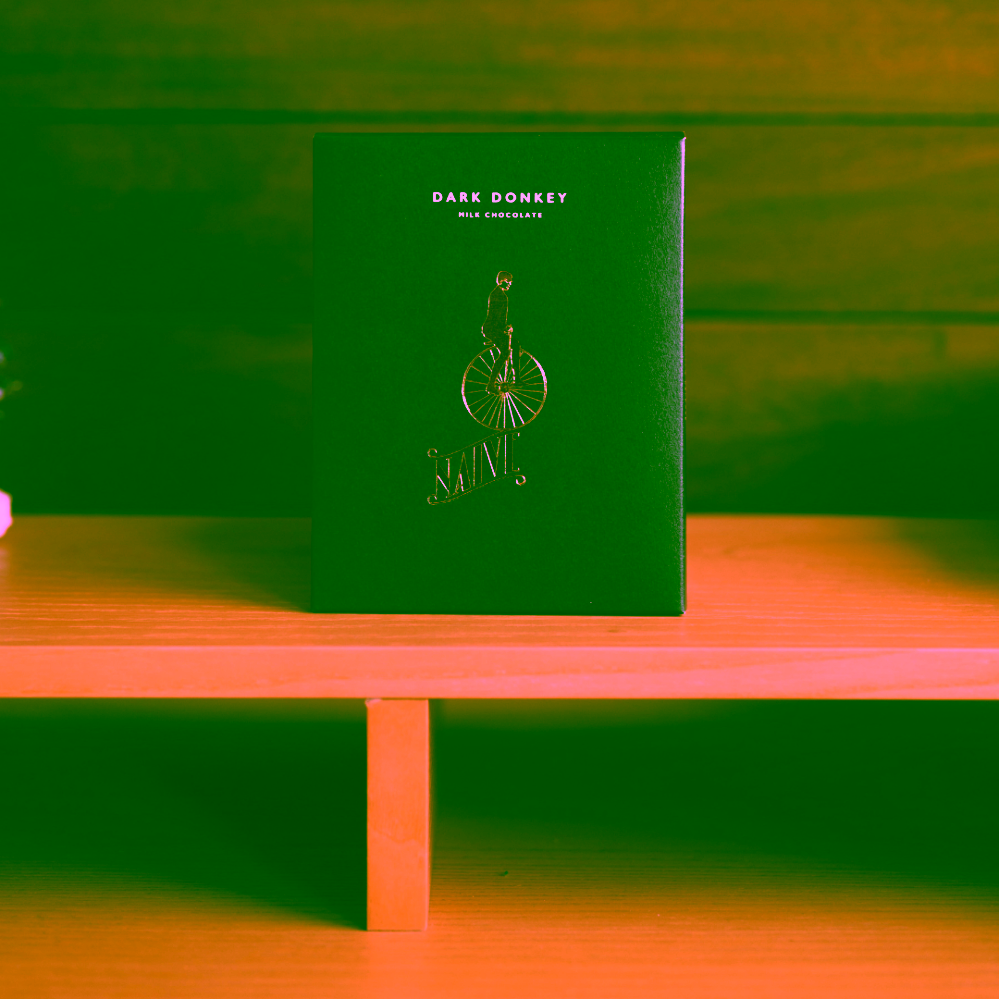 Naive Raw Donkey 75% oslí darkmilk bez cukru