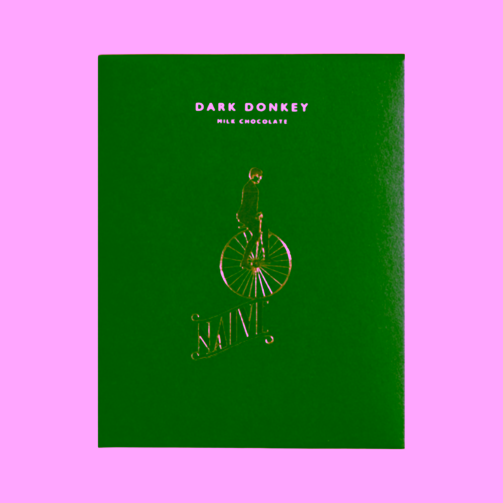 Naive Raw Donkey 75% oslí darkmilk bez cukru