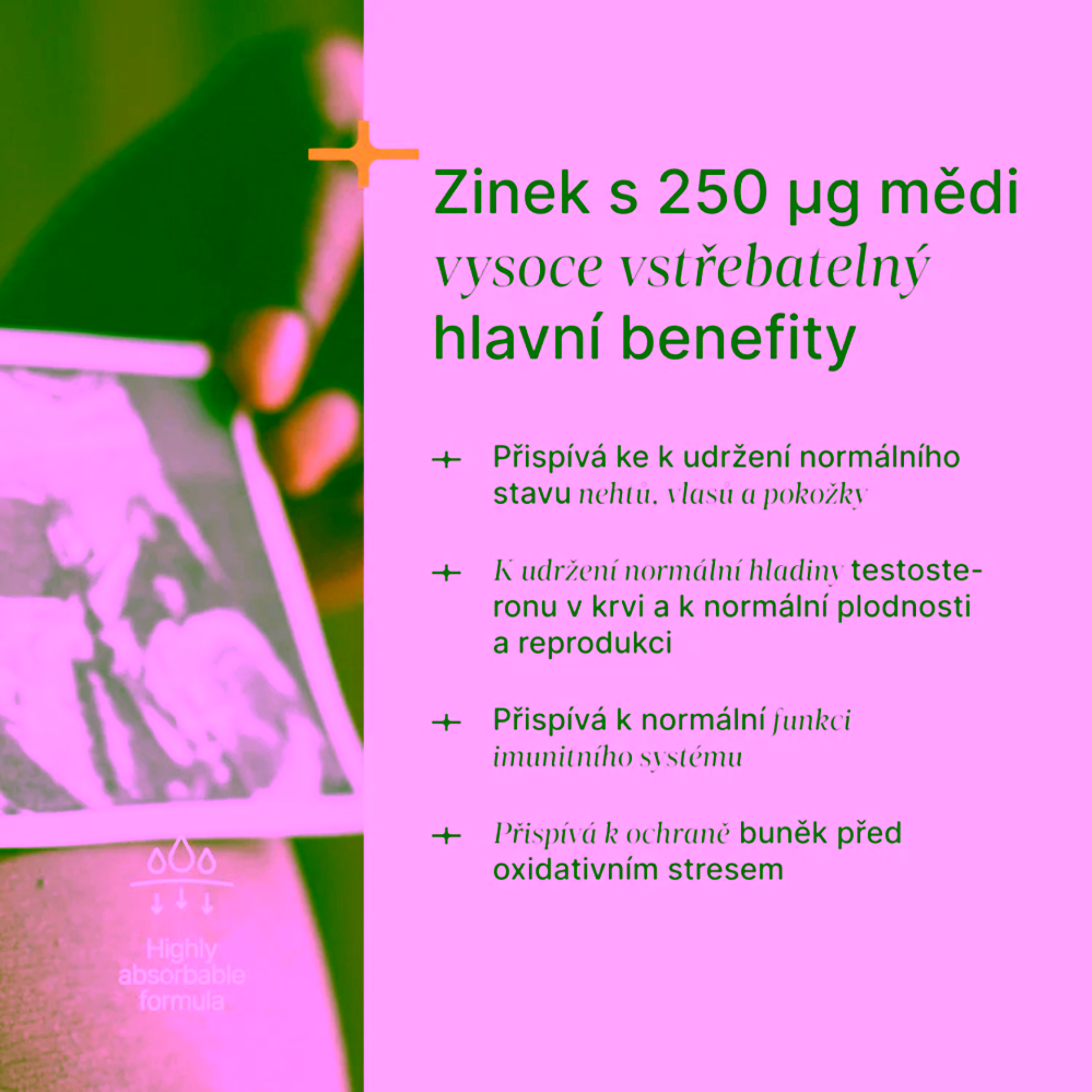 Trime Zinek chelát 15 mg + měď